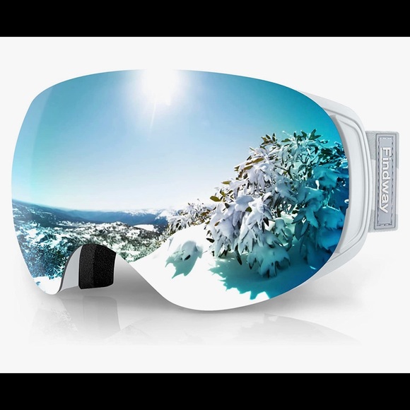 NWT Ski Goggles Pro 100% UV 400 Protection-Interchangeable Lens, MULTI COLORS